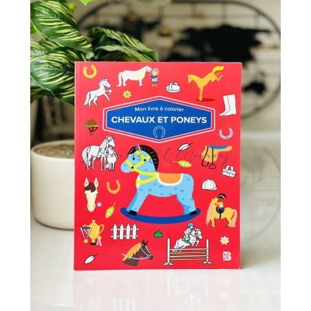 Mon Livre à Colorier Chevaux | Coloriage Enfant Tunisie