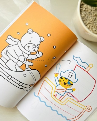 Mon Livre à Colorier Les Véhicules | Coloriage Enfant Tunisie