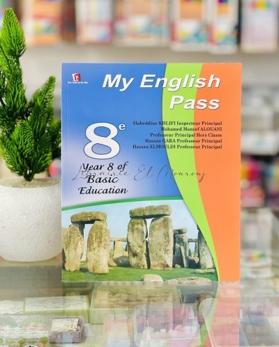 My English Pass 8ème Année | Livre Parascolaire Anglais