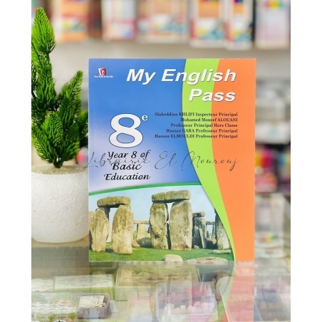 My English Pass 8ème Année | Livre Parascolaire Anglais