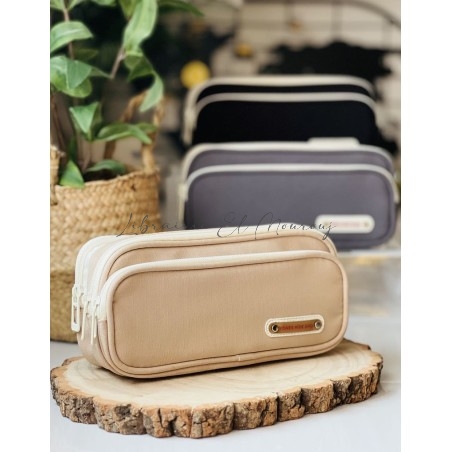 Trousse Premium Triple Compartiment | Librairie El Mourouj