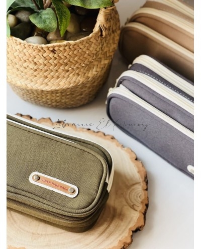 Trousse Premium Triple Compartiment | Librairie El Mourouj