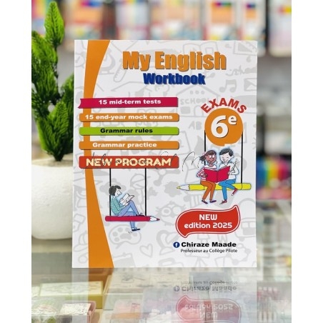 My English Workbook 6ème Exams | Librairie El Mourouj