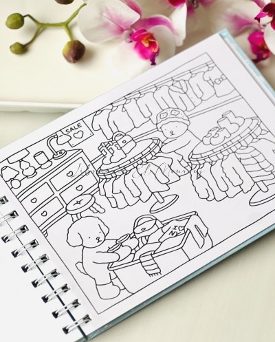 Livre de Coloriage Bobbie Goods