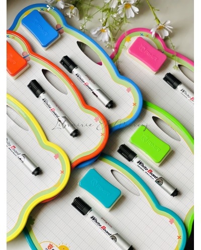 ARDOISE  double avec stylo et chiffon