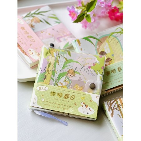 Bloc-Notes Carré Style Japonais Kawaii | Librairie El Mourouj