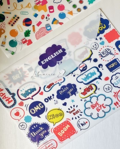 Pochette à bouton