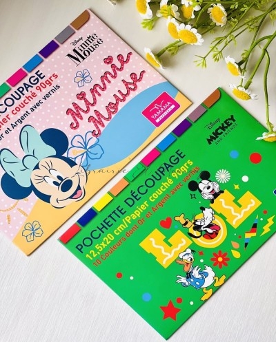 Papier de découpage Minnie Mouse