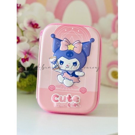 Trousse Scolaire Kuromi Kawaii | Librairie El Mourouj