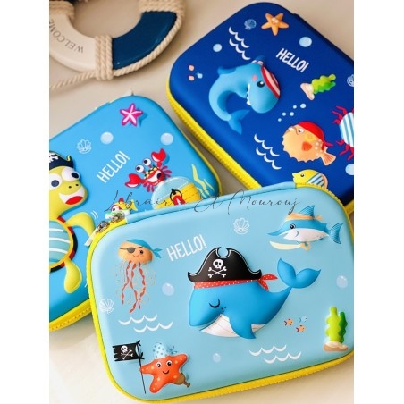Trousse Scolaire Motif Marin | Librairie El Mourouj