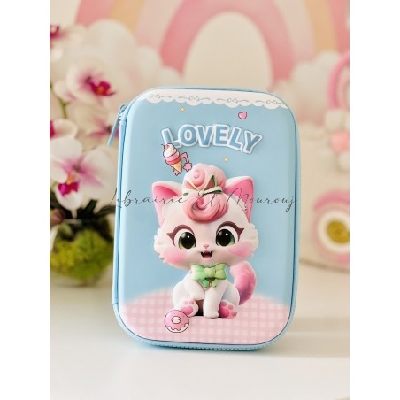 Trousse Kids Lovely Cat – Adorable et pratique pour les enfants