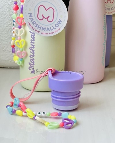 Bouteille Isotherme Pastel 550 ml Miss Lemonade Marshmallow