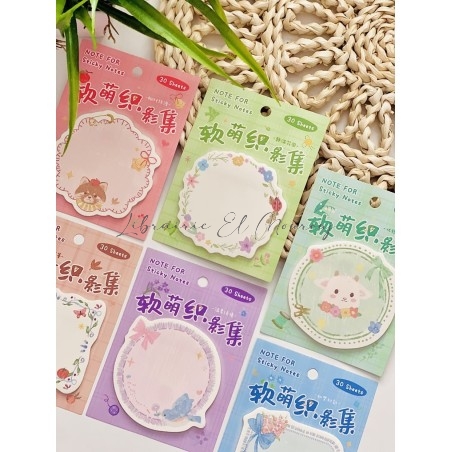 Sticky Notes Pastels Repositionnables | Librairie El Mourouj