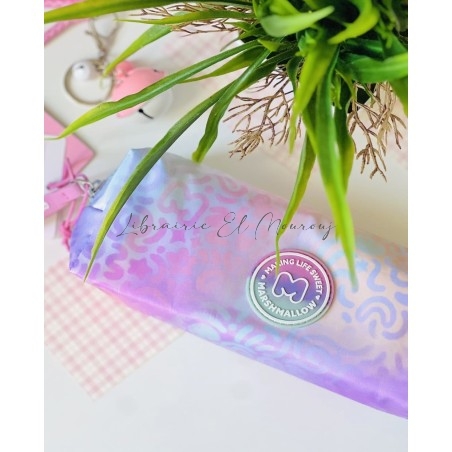Trousse Pastel Satinée Marshmallow | Librairie El Mourouj