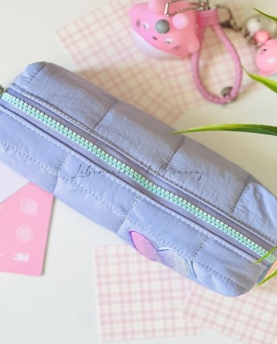 Trousse Matelassée Periwinkle "Soft Marshmallow"