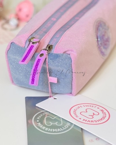 Trousse Rose Irrisée "Bloom"