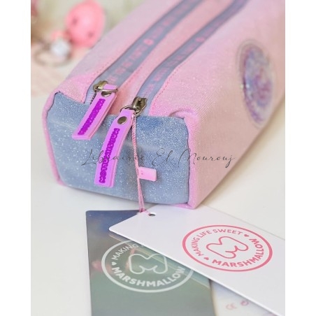 Achetez Trousse Scolaire Rose Irisée Bloom - Librairie El Mourouj