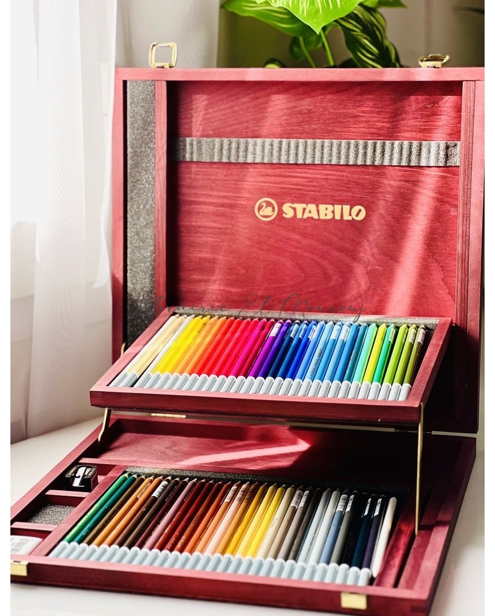 Coffret STABILO CarbOthello en bois noble | Librairie El Mourouj