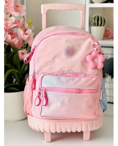 Sac à dos à roulettes Marshmallow – Édition Pailletée | Prix pas cher
