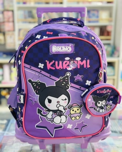 Sac à Dos avec Chariot Kalino Kuromi | Librairie El Mourouj