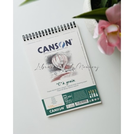 Carnet Croquis Canson C à Grain A5 125g | El Mourouj