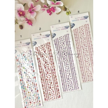 Crystal Stickers Relief Brillants | Librairie El Mourouj