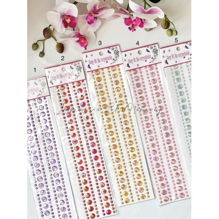 Crystal Stickers Ronds Brillants | Librairie El Mourouj