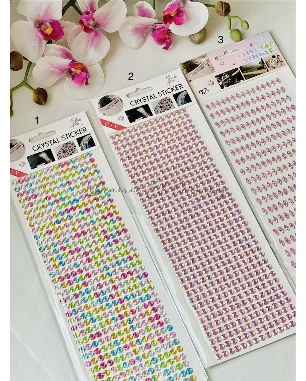 CRYSTAL STICKERS