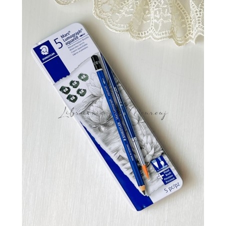Set 5 Crayons Staedtler Aquarell + Pinceau | El Mourouj