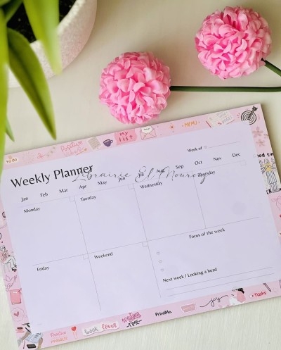 Planificateur Semainier « Weekly Planner »