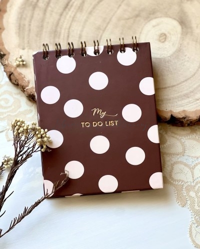 Mini To Do List à Pois Retro By Printme