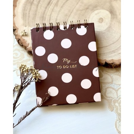 Mini To Do List à Pois Retro By Printme