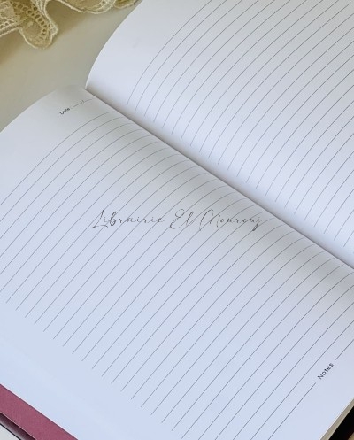 Notebook Coquet Rétro – Rayures & Motifs Vintage By Printme