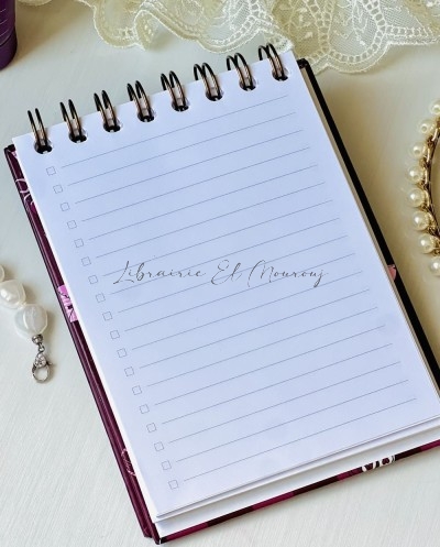 Mini To Do List Coquet Rétro – Rayures & Motifs Romantiques By Printme