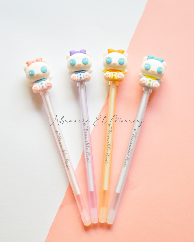Stylo Bleu Kawaii