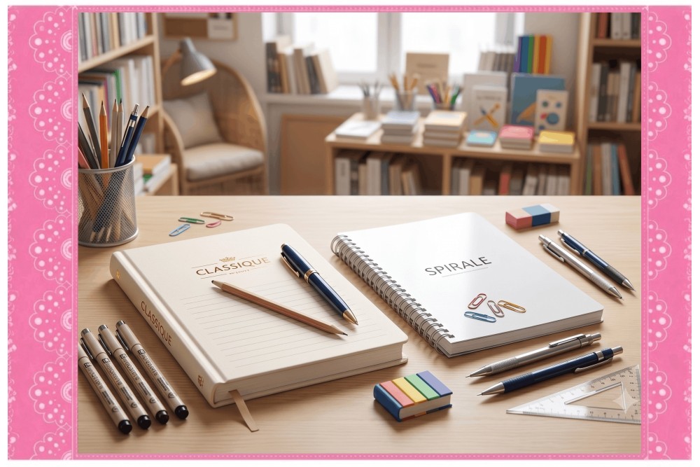 Cahier classique ou cahier à spirale : lequel choisir pour vos études et votre organisation
